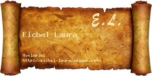 Eichel Laura névjegykártya